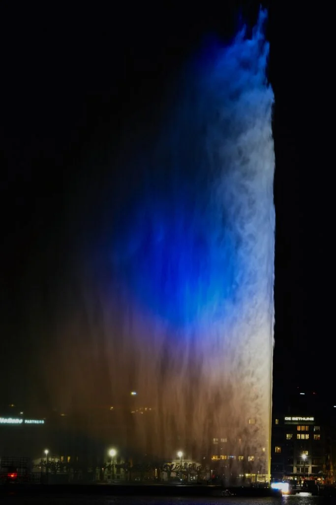 Jet d'eau du lac de Genève