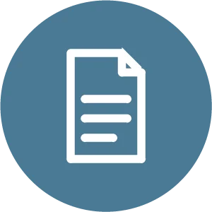 Pictogramme document : démarches administratives