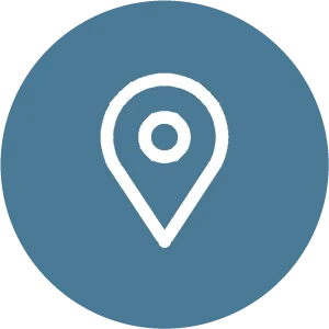 Pictogramme localisation : soins à domicile dans tout le canton de Genève